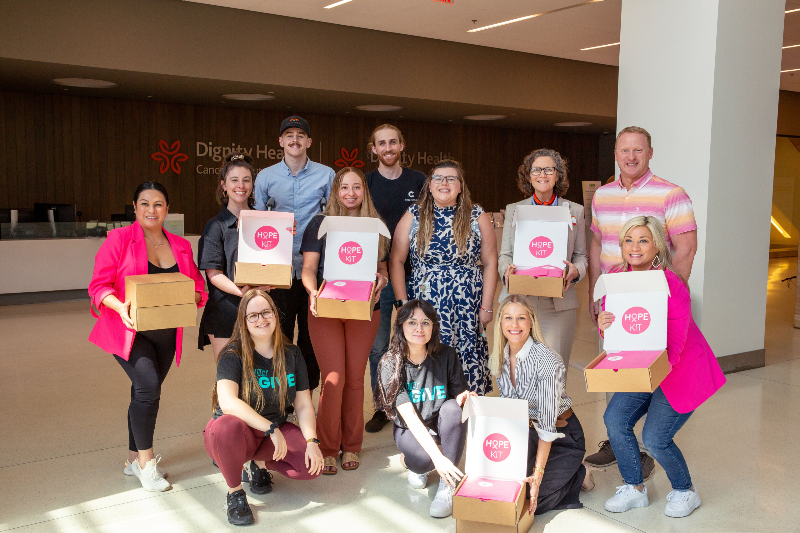 Staff with HOPE Kits