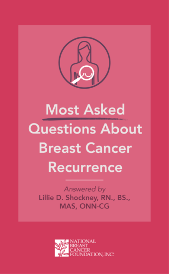 Breast Cancer Recurrence FAQ EBook - NBCF